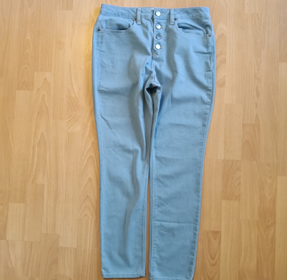 No Boundaries Light Blue Skinny Jeans Stretch size 13